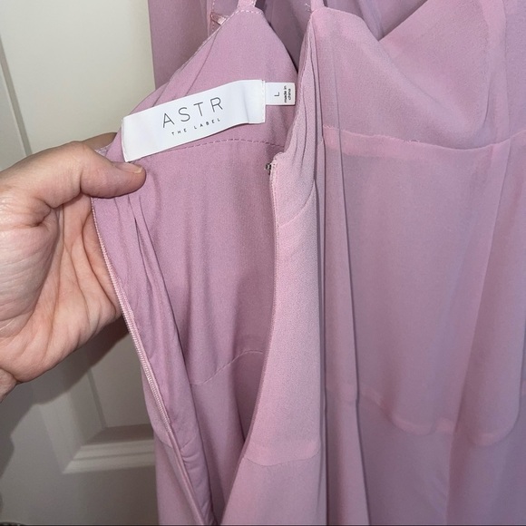 ASTR The Label HOLLAND MAXI DRESS Lilac L - Picture 15 of 17